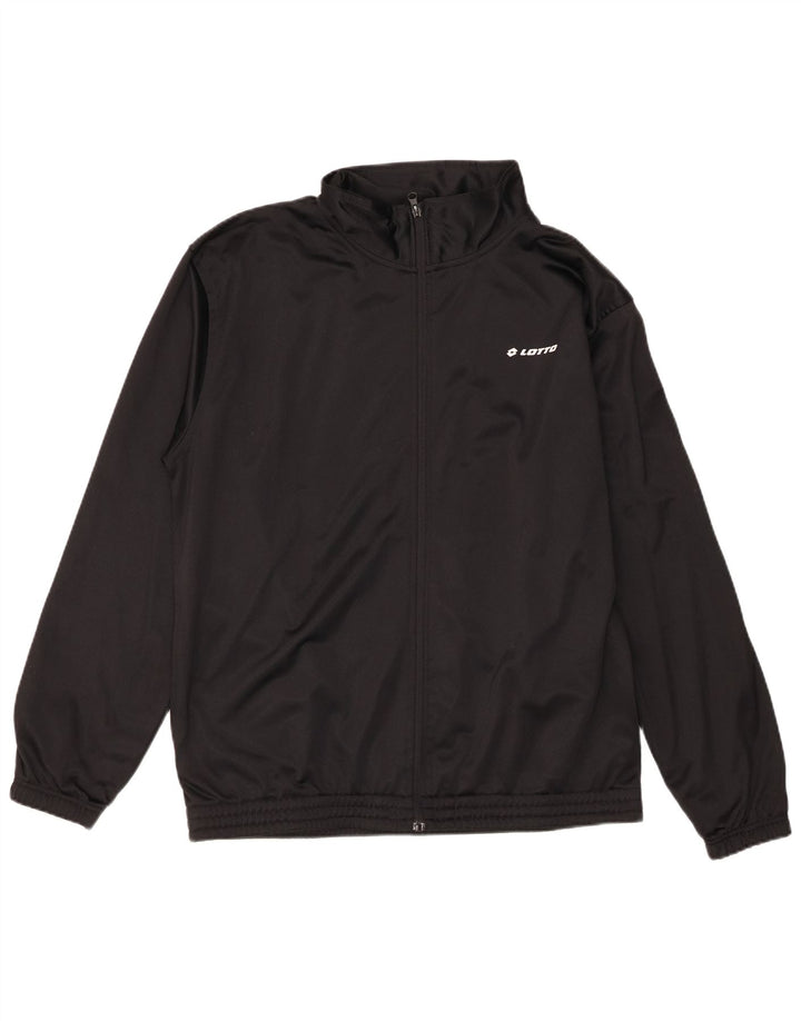 Lotto Mens Treino Top Jaqueta XL Poliéster Preto