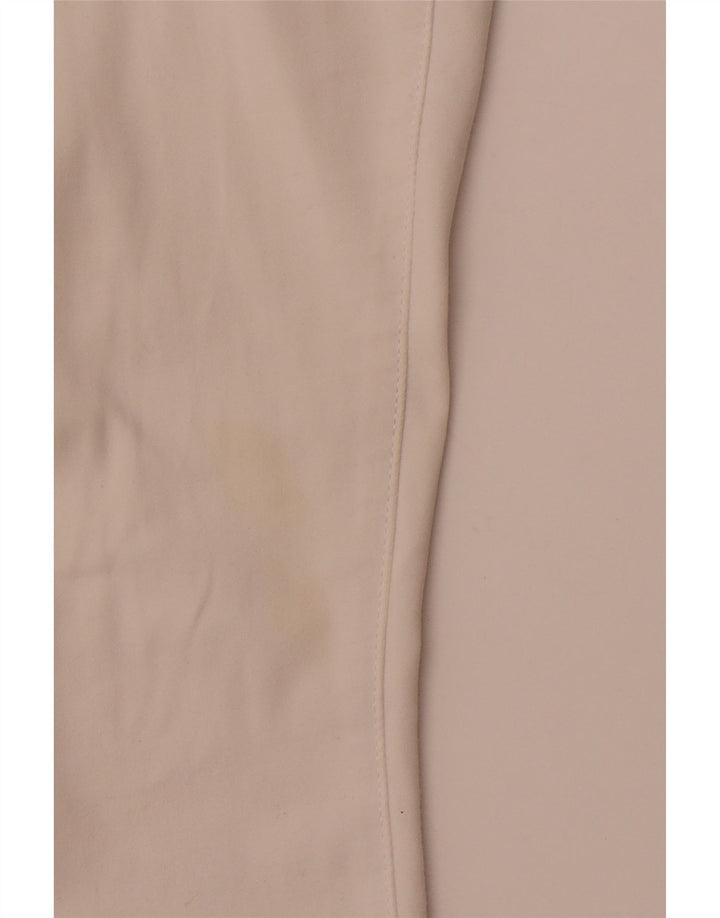 Calça Chino Feminina Slim SUPERDRY Reino Unido 12 Médio W32 L29 Algodão Branco