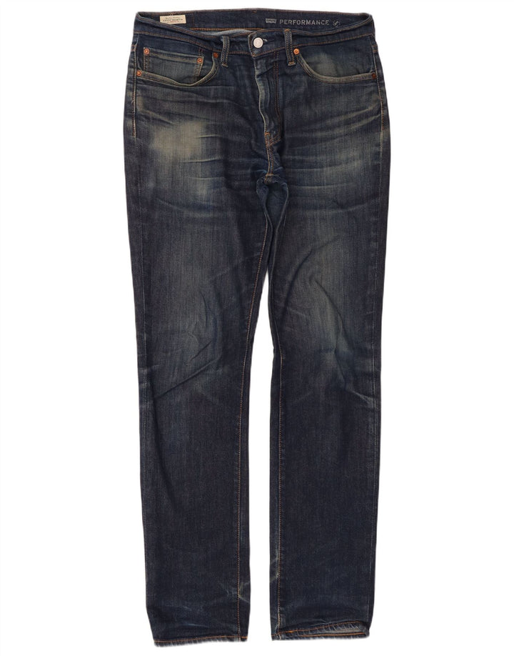 Calça Jeans Levis 511 Slim Masculina W34 L34 Azul Algodão