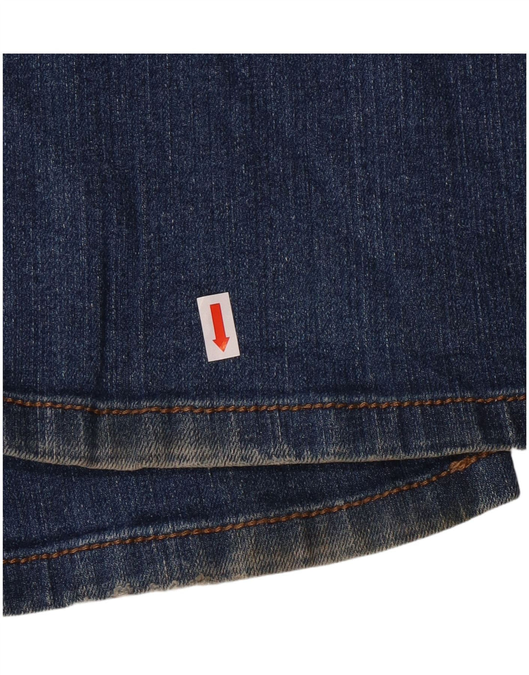 Calça jeans feminina Dkny Bootcut US 16 2XL W35 L32 azul algodão