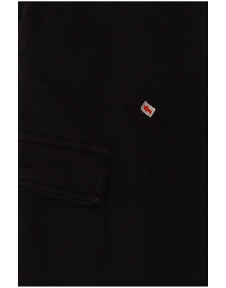 Nike Mens Cargo Calças de treino Joggers Pequeno Algodão Preto