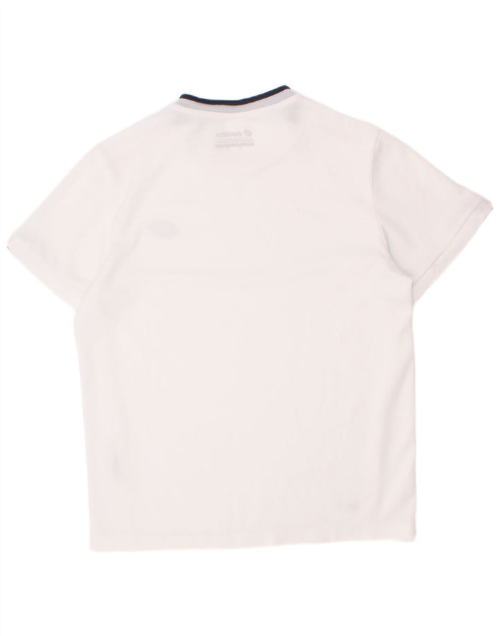 Camiseta feminina Lotto UK 8 pequena branca
