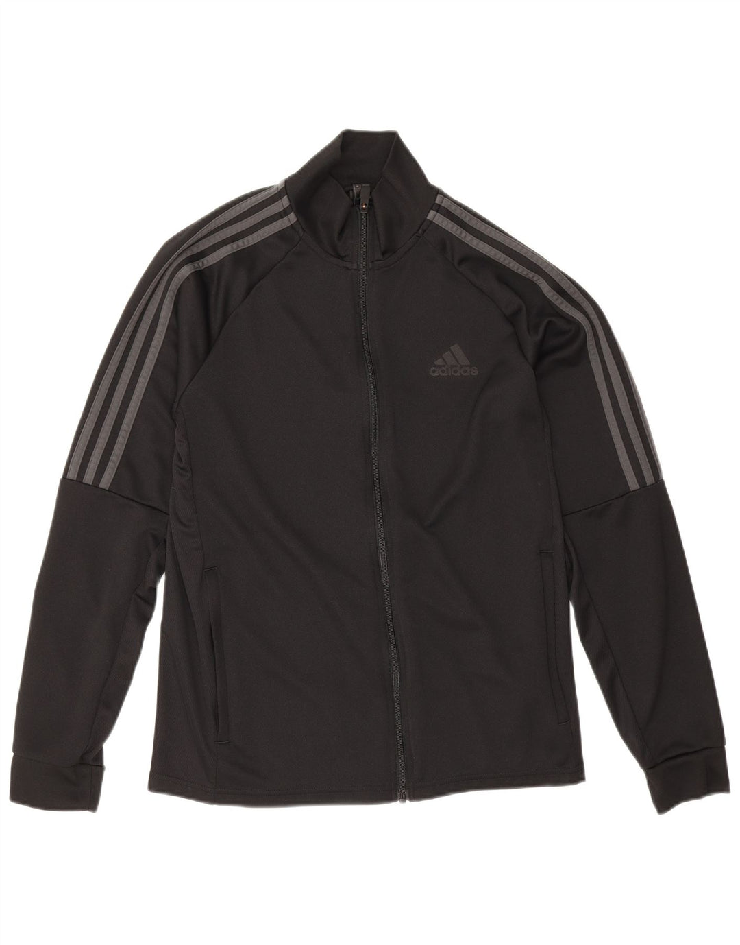 Adidas Mens Aeroready Tracksuit Top Jacket Reino Unido 40/42 Médio Preto