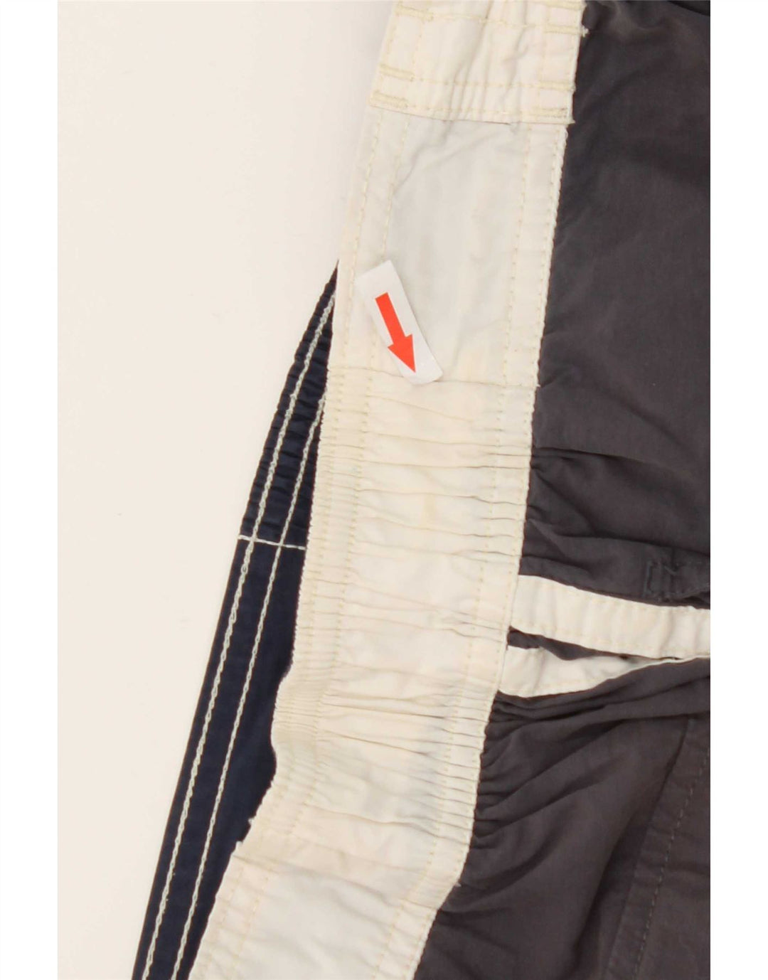 Shorts de natação masculino North Sails pequeno algodão colorblock azul marinho