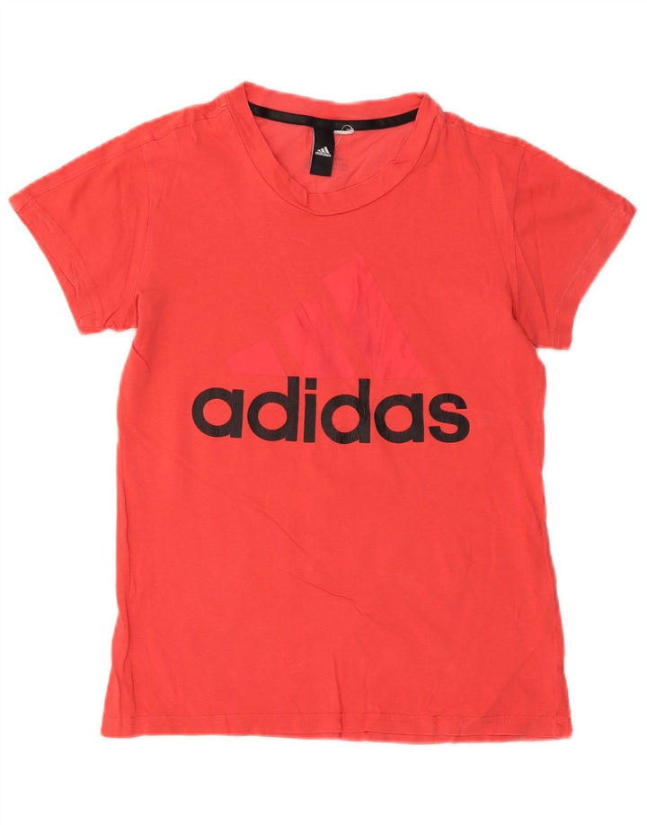 Camiseta Adidas Feminina Gráfica Top UK 12 Médio Vermelho