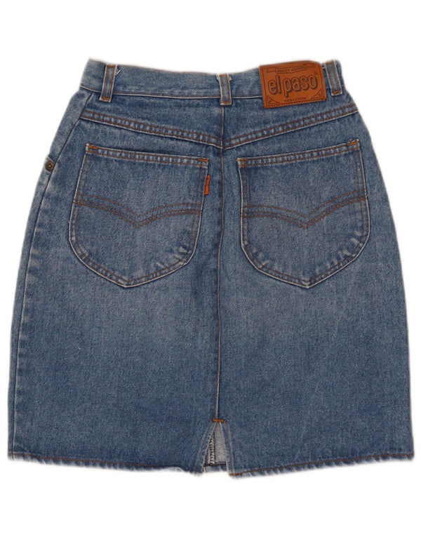 Saia jeans feminina El Paso W24 XS azul