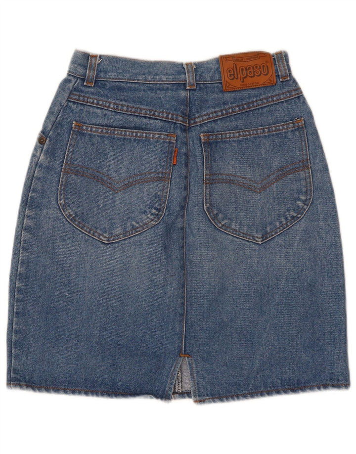 Saia jeans feminina El Paso W24 XS azul