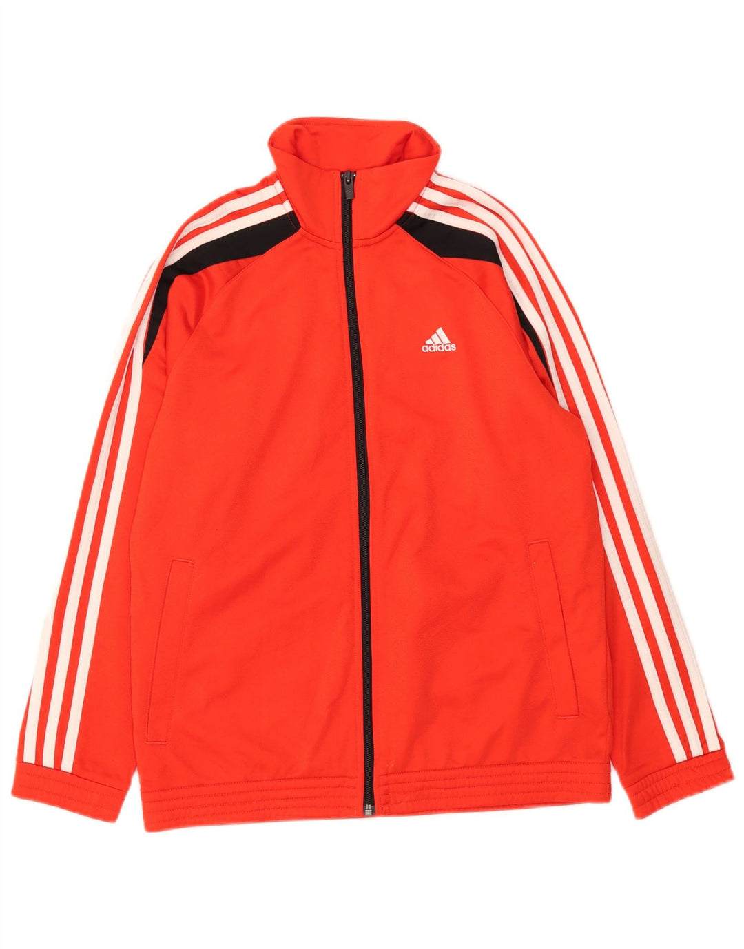 Jaqueta Adidas Meninas Treino Top 13-14 Anos Poliéster Vermelho