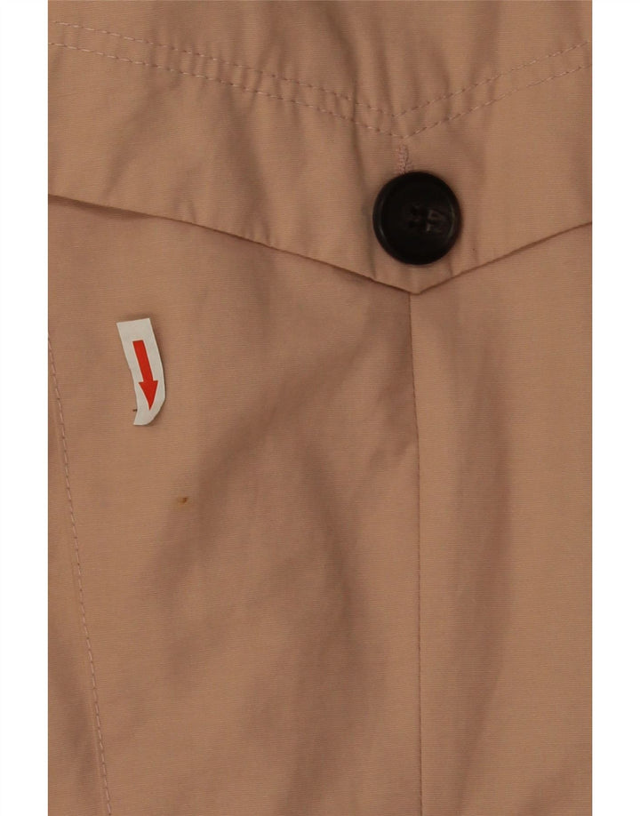 Trench Coat feminino Marks & Spencer Reino Unido 10 pequeno algodão rosa