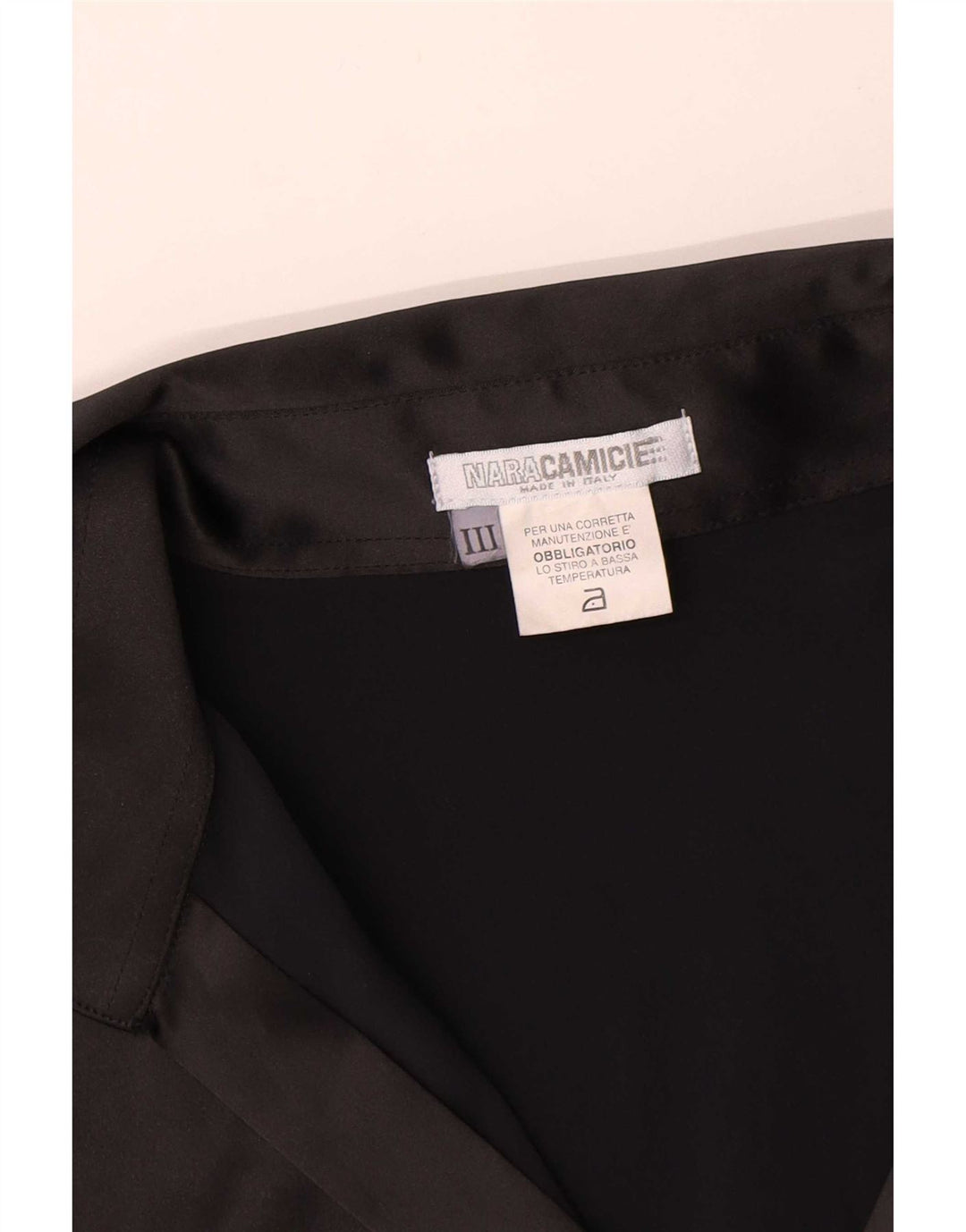Blusa feminina Naracamicee Reino Unido 12 poliéster preto médio