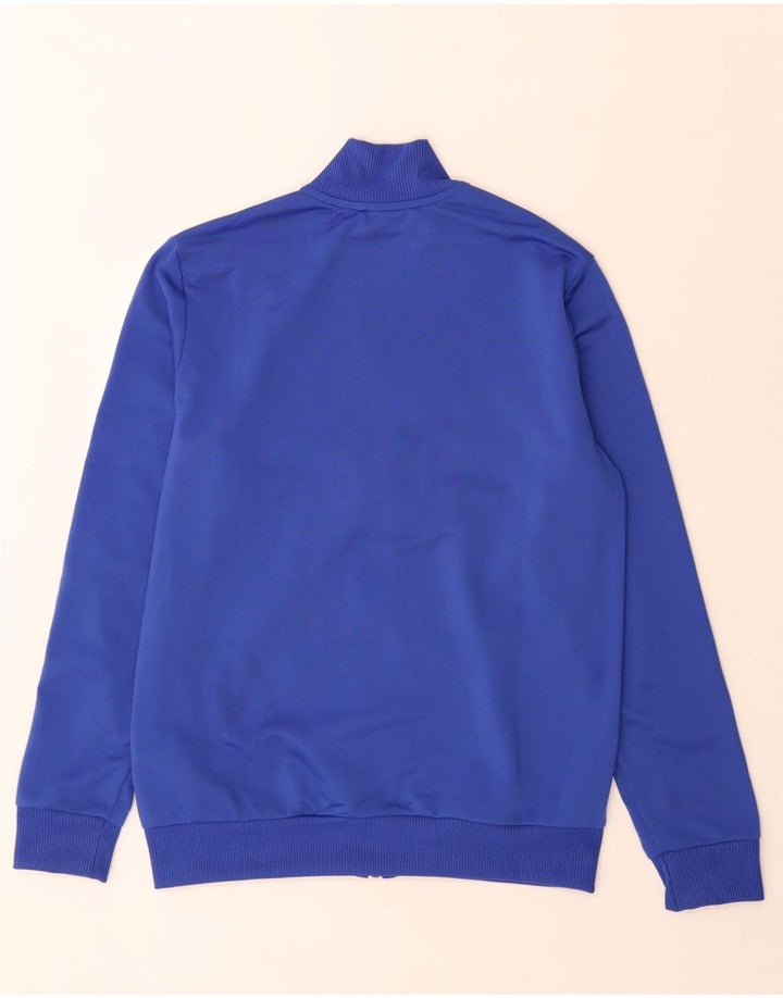 Jaqueta Adidas Meninos Treino Top 13-14 Anos Azul Colorblock Poliéster