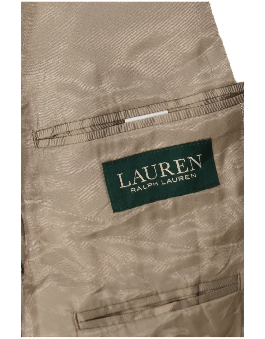 Jaqueta Blazer Masculina Ralph Lauren com 2 Botões Reino Unido 46 2XL Cinza Poliéster