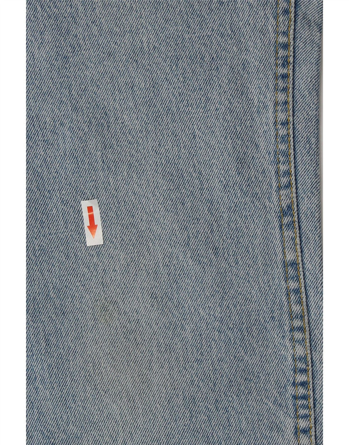 Calça jeans feminina Lee de cintura alta, tamanho 14, grande, W28, L26, azul, algodão