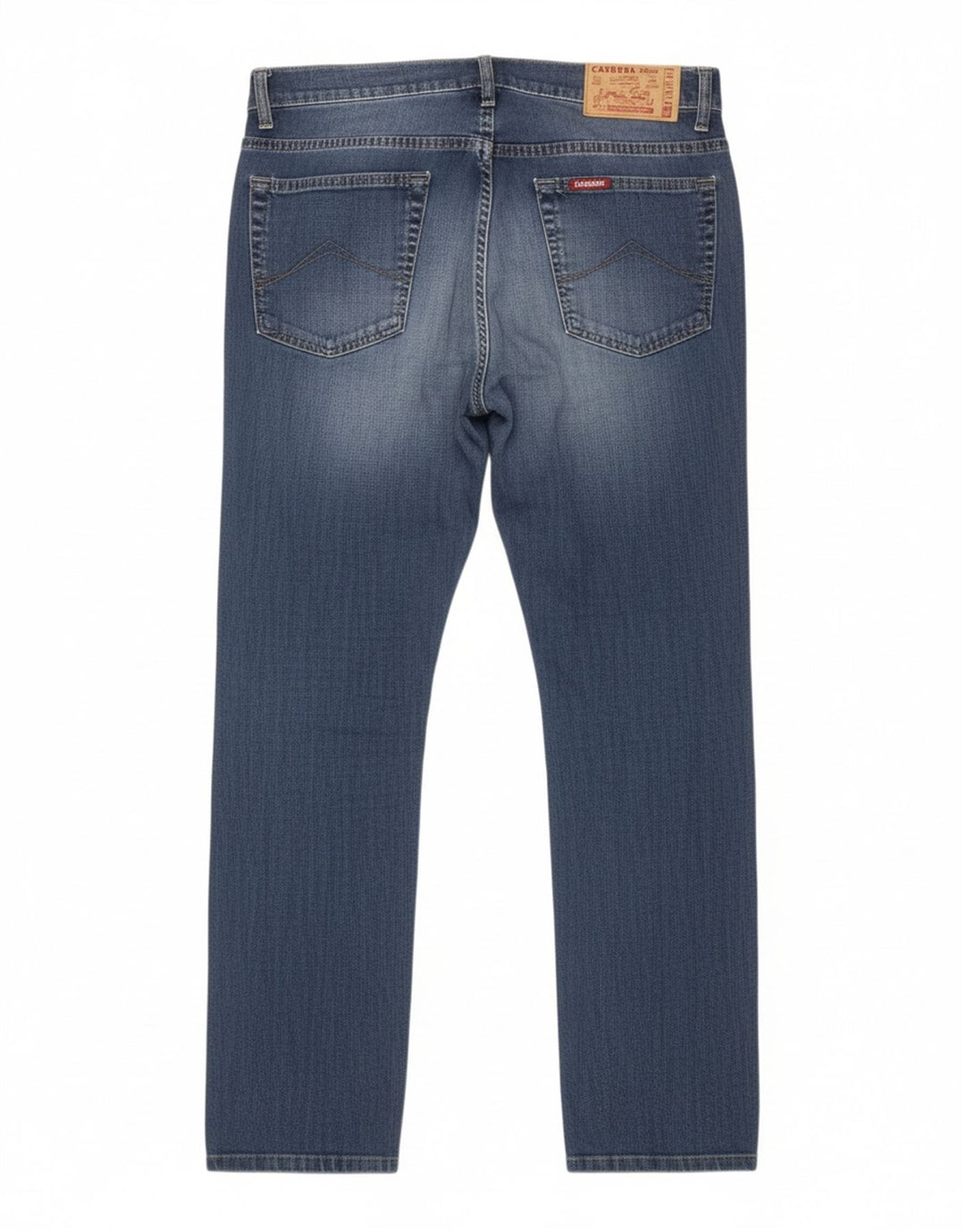 CARRERA Masculino 700 Regular Straight Jeans W33 L33 Azul Algodão