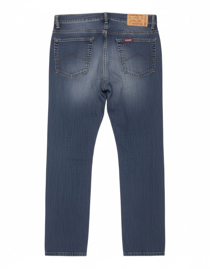 CARRERA Masculino 700 Regular Straight Jeans W33 L33 Azul Algodão