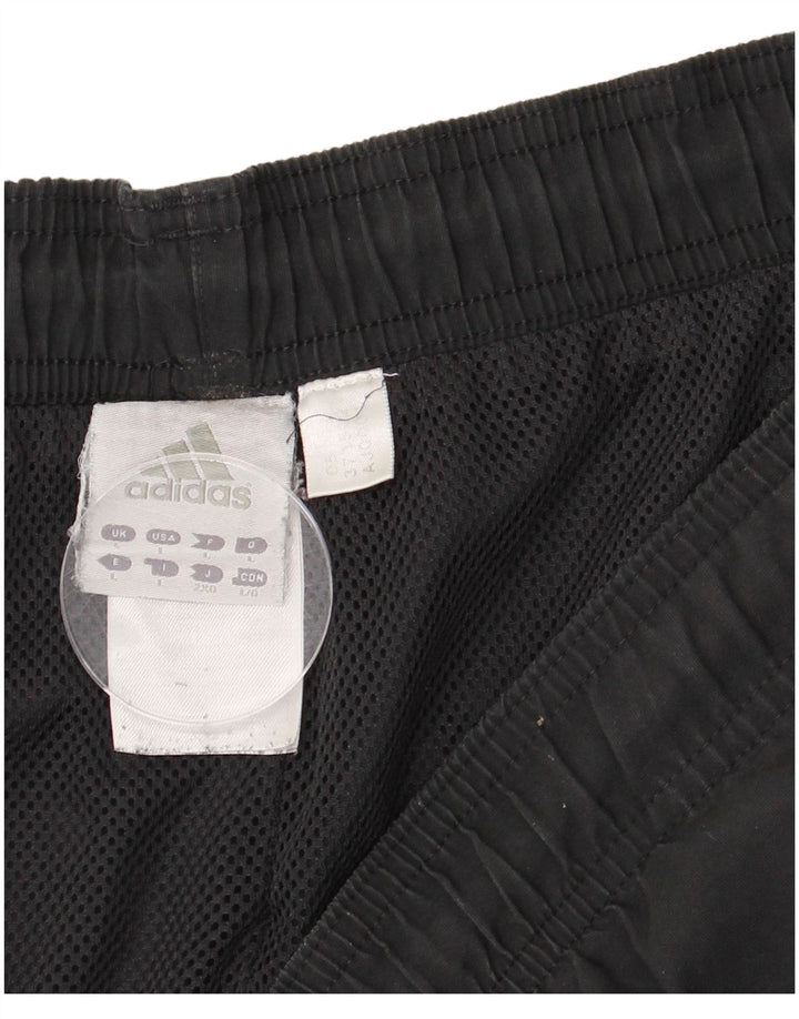Shorts esportivos masculinos ADIDAS grandes pretos