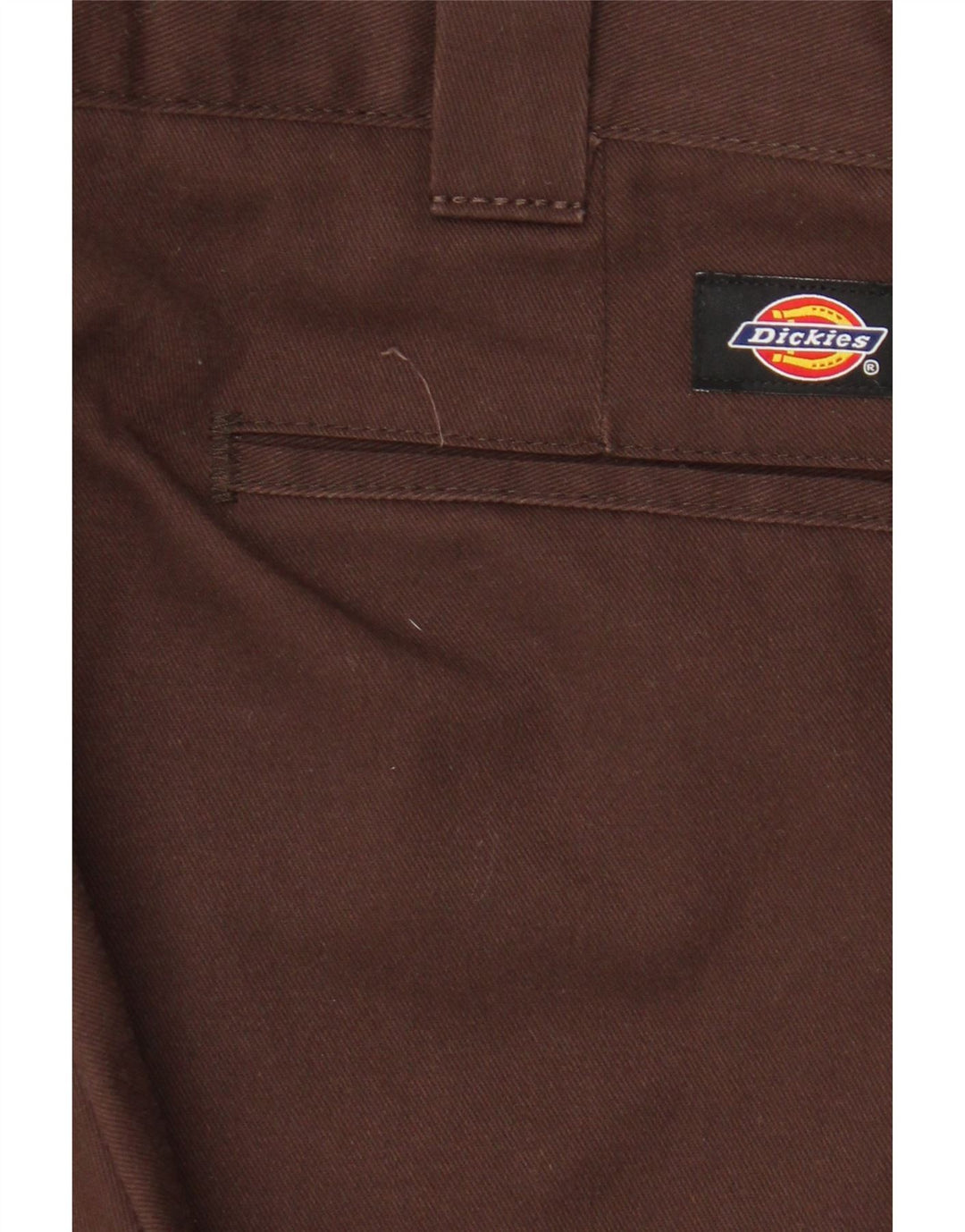 Calças Chino retas masculinas Dickies W32 L31 marrom