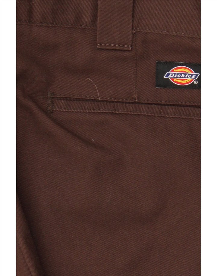 Calças Chino retas masculinas Dickies W32 L31 marrom