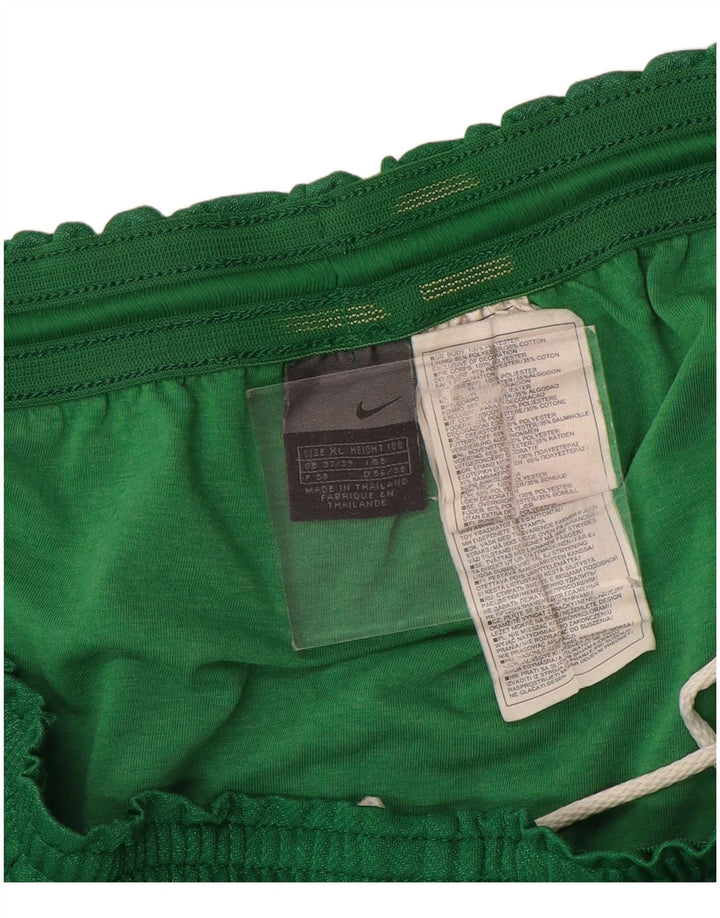 Shorts esportivos masculinos Nike XL verde espinha de peixe poliéster