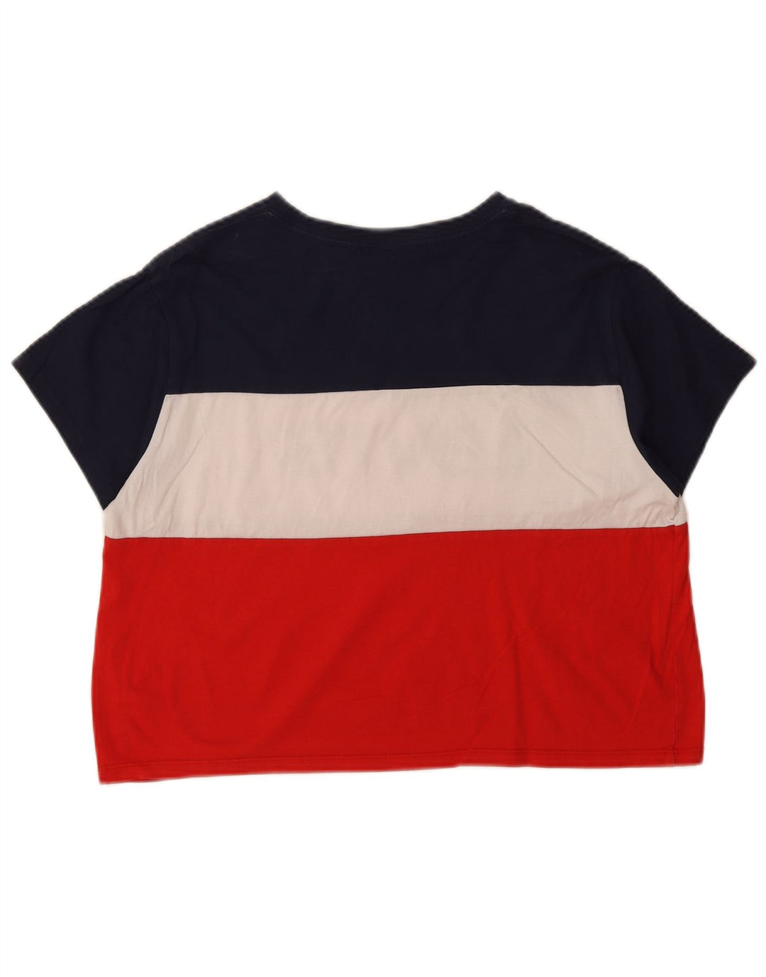 Camiseta feminina estampada LEVI'S Crop UK 10 pequena multicolorida