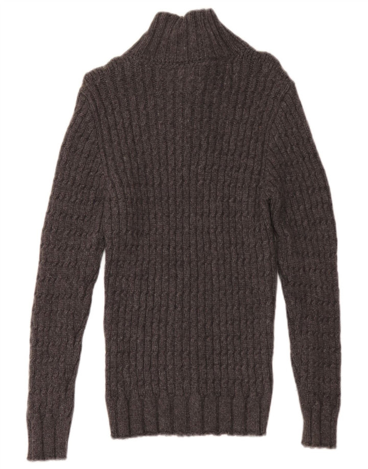 Suéter masculino Alpha Massimo Rebecchi com gola redonda IT 48 cinza médio