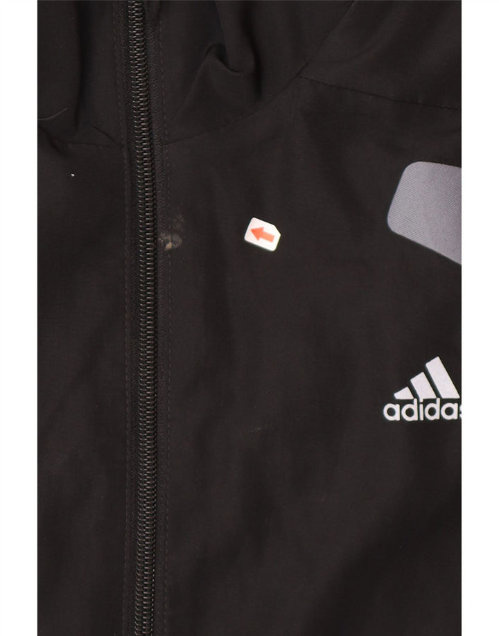 Adidas Mens Climacool Tracksuit Top Jacket Grande Preto Colorblock