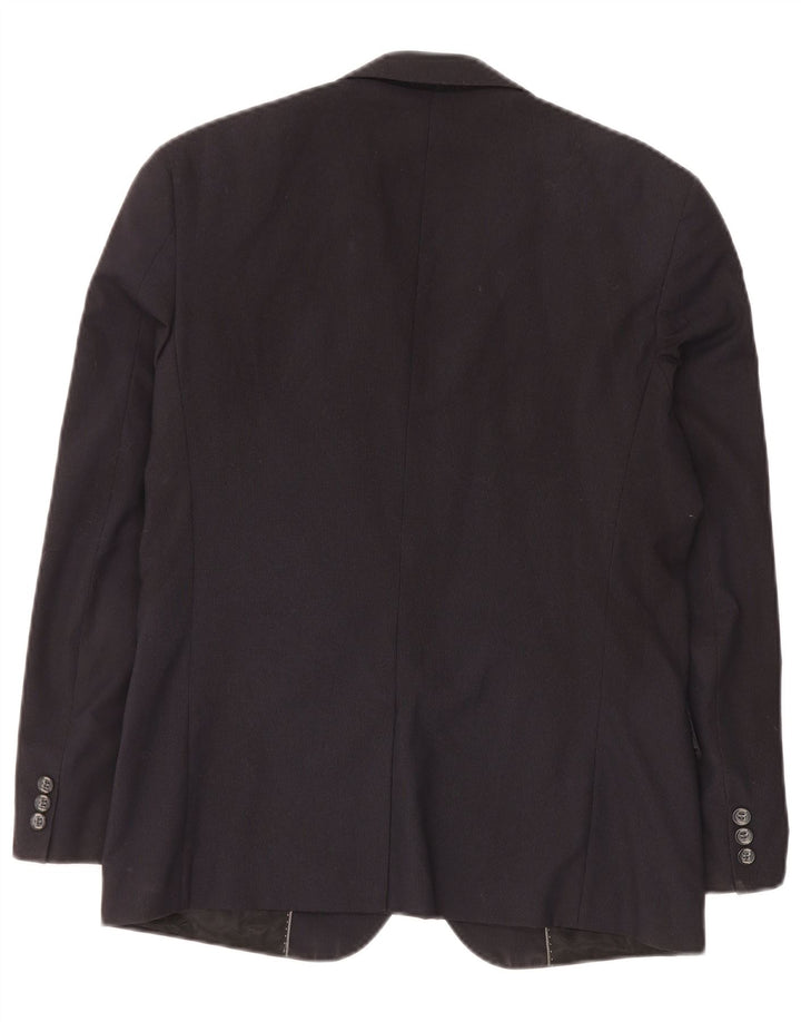 Jaqueta Blazer Masculina Guess By Marciano IT 48 Riscas Azul Marinho Médio