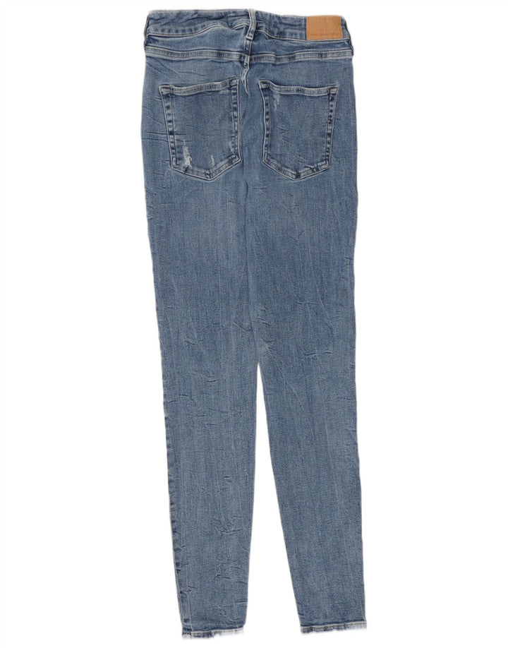 Calça jeans skinny feminina Superdry W30 L29 azul
