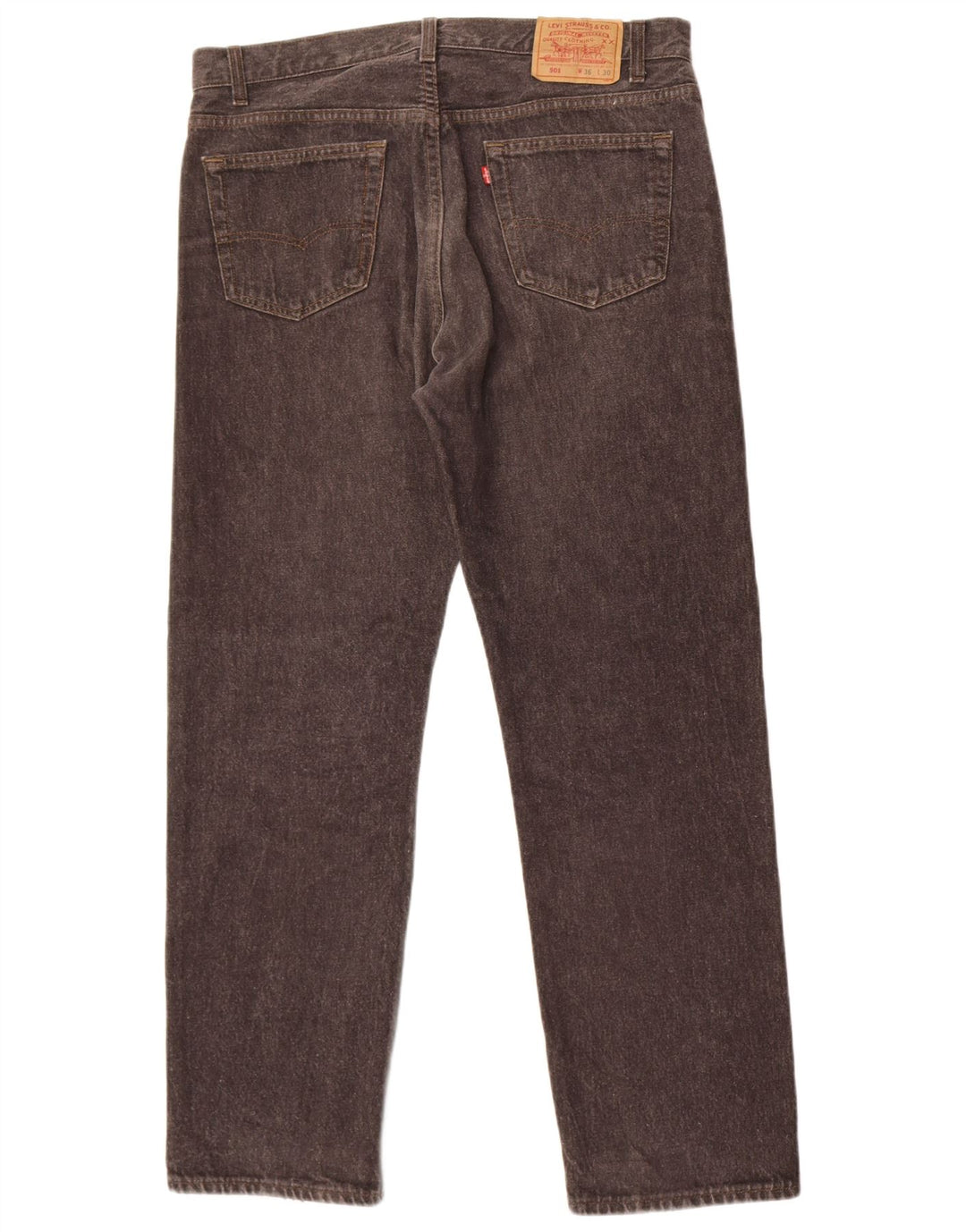 Jeans Levis 501 Straight Masculino W36 L30 Cinza