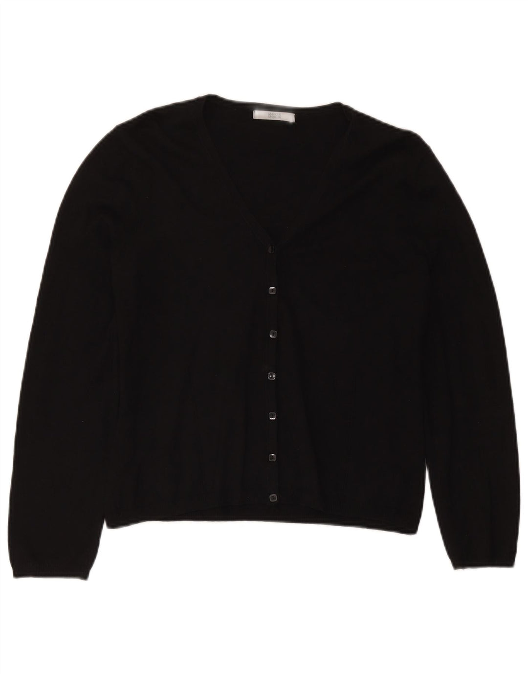 Suéter cardigã feminino Marks & Spencer UK 14 viscose preta média