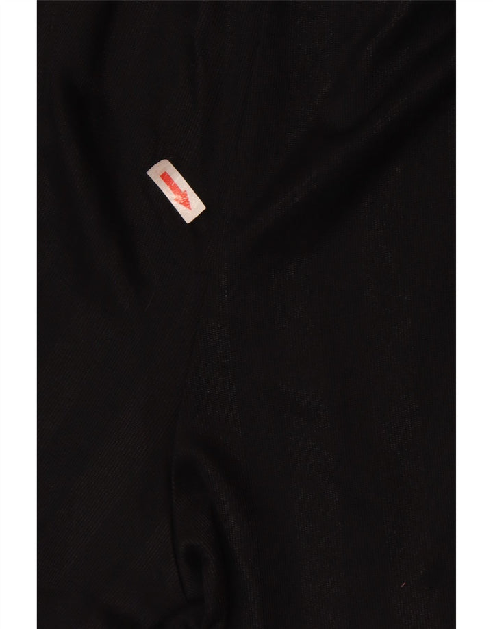 Shorts esportivos masculinos NIKE Dri Fit médio preto listrado poliéster