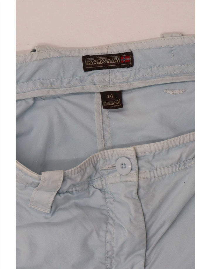 Shorts cargo feminino Napapijri IT 44 médio W32 azul