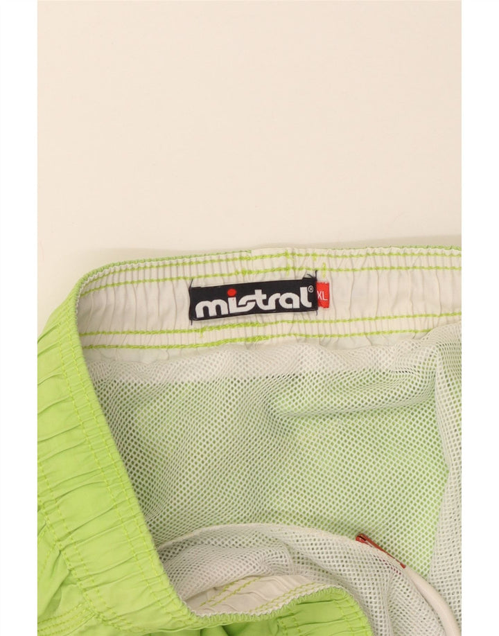Shorts de natação masculino Mistral Graphic XL verde