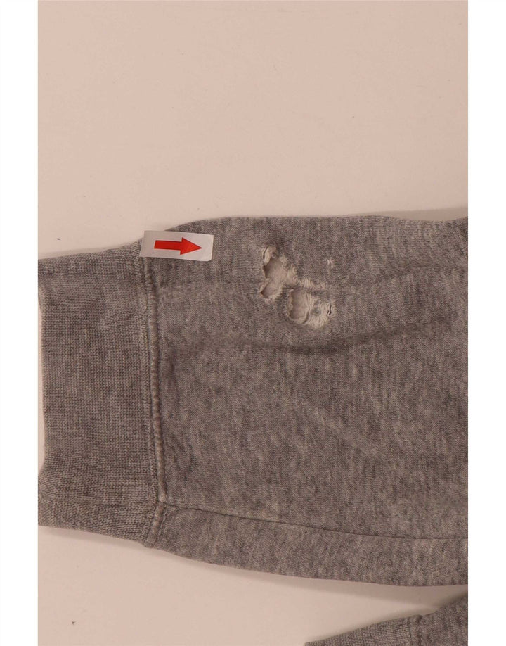 Nike Mens Moletom Jumper Médio Algodão Cinza