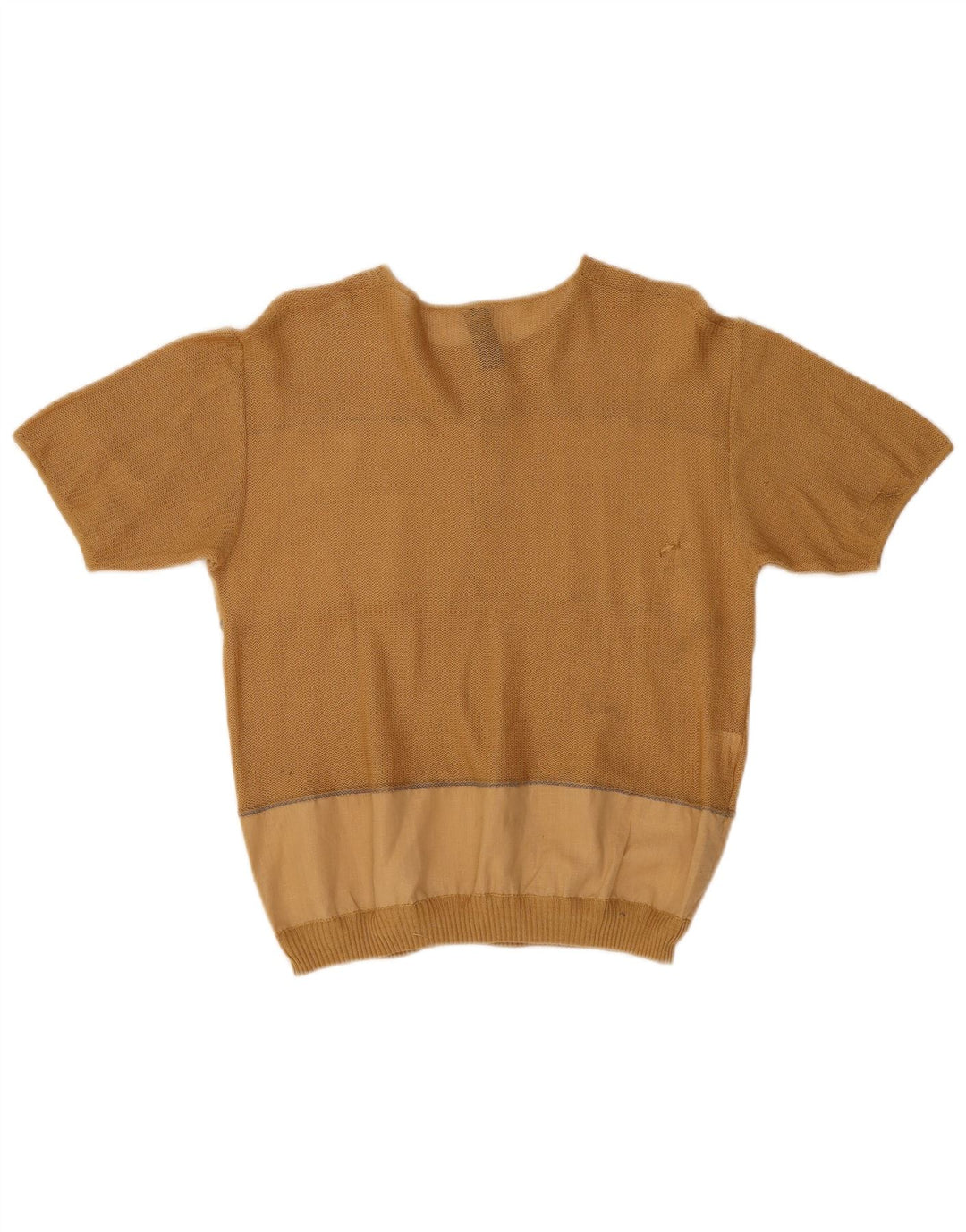 Suéter feminino MODIGLIANI com gola redonda IT 48 XL bege colorblock