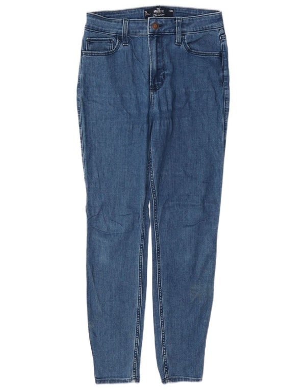 Hollister Womens High Rise Super Skinny Jeans W26 L26 Blue Cotton