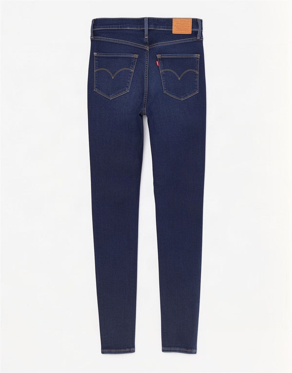 Calça jeans feminina Levi's 720 Super Skinny W27 L30 azul marinho algodão