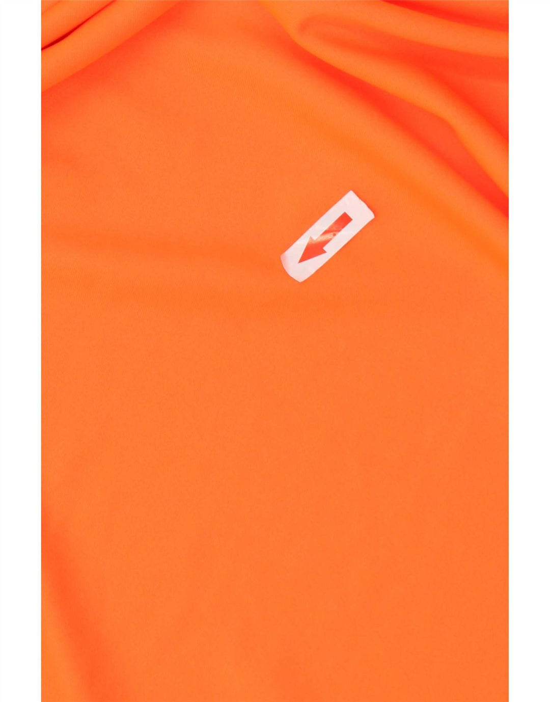 Adidas Mens Climalite Camiseta Top Médio Laranja Poliéster