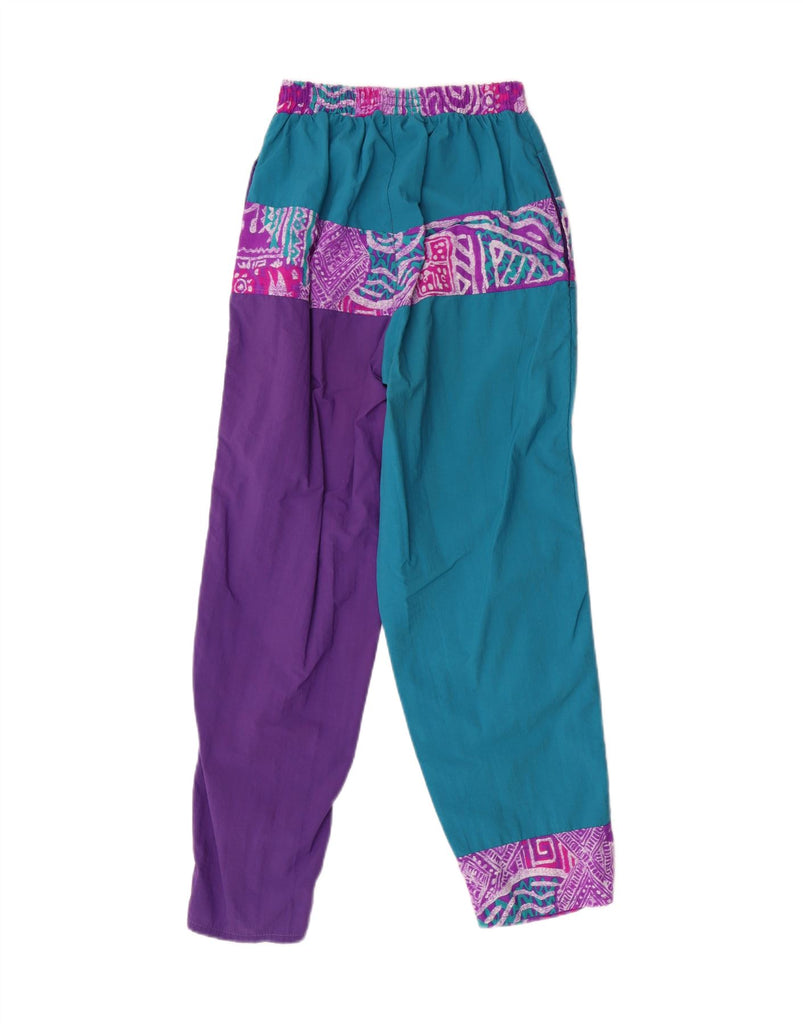 ARENA Womens Tracksuit Trousers IT 38 XS Multicoloured Colourblock Vintage Arena and Second-Hand Arena from Messina Hembry 