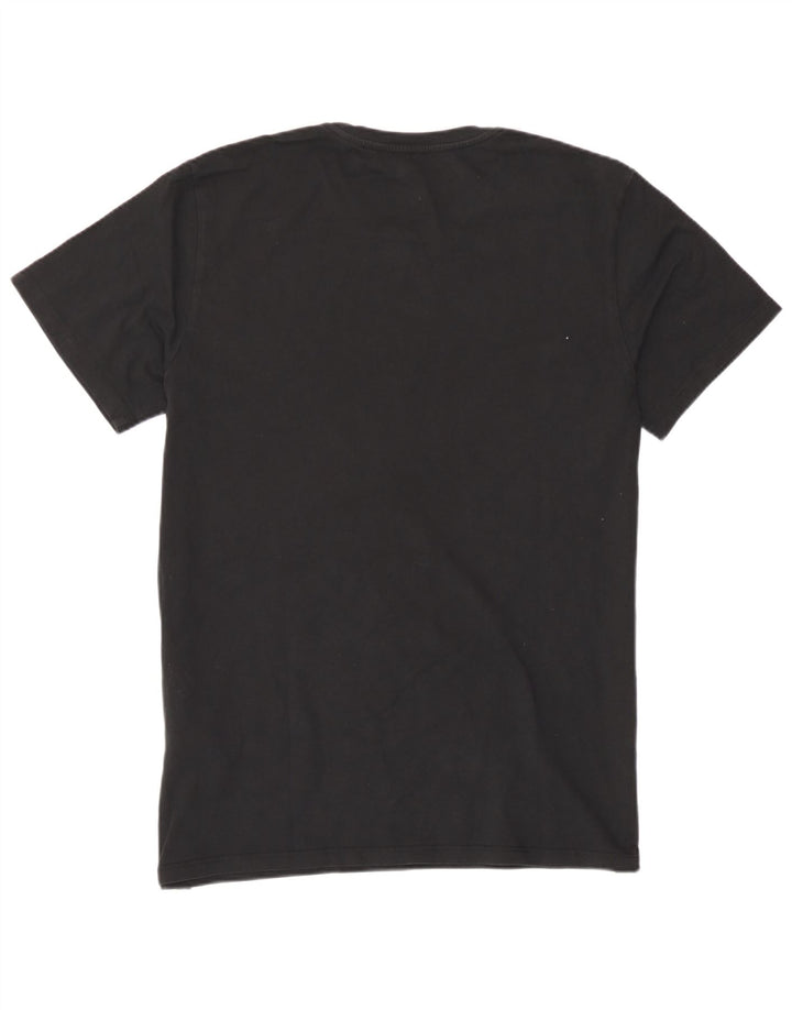 Camiseta gráfica masculina Levi's Top grande de algodão preto