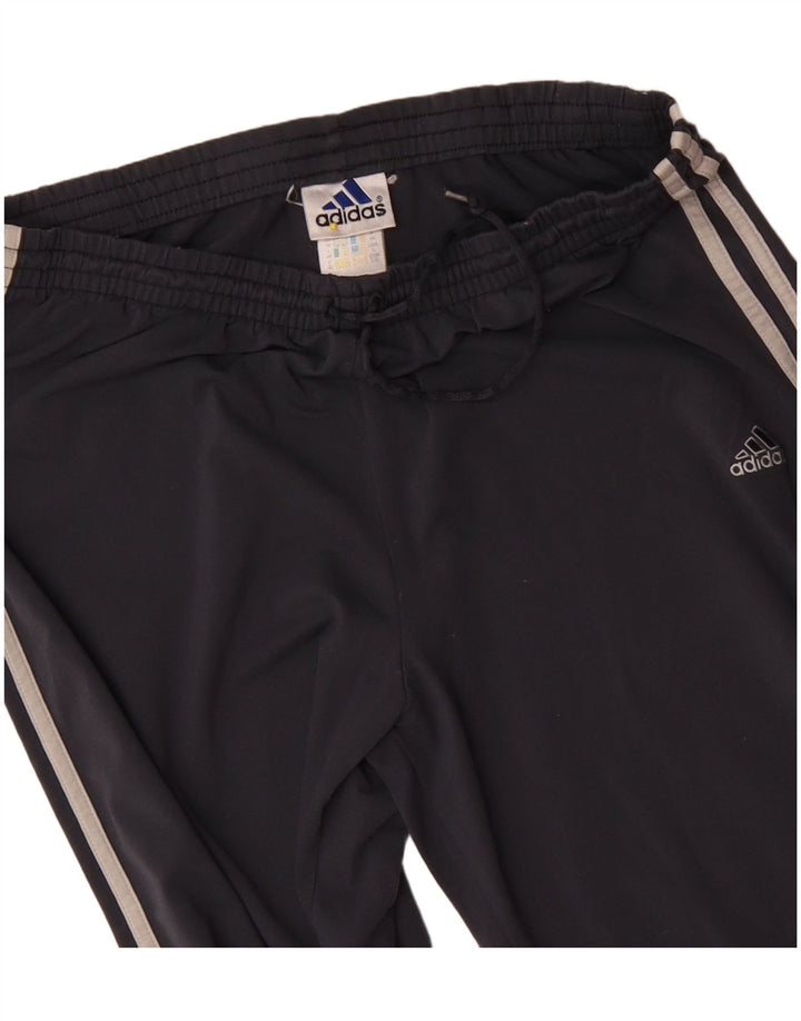 Calça de treino feminina Adidas UK 16 grande azul marinho poliamida