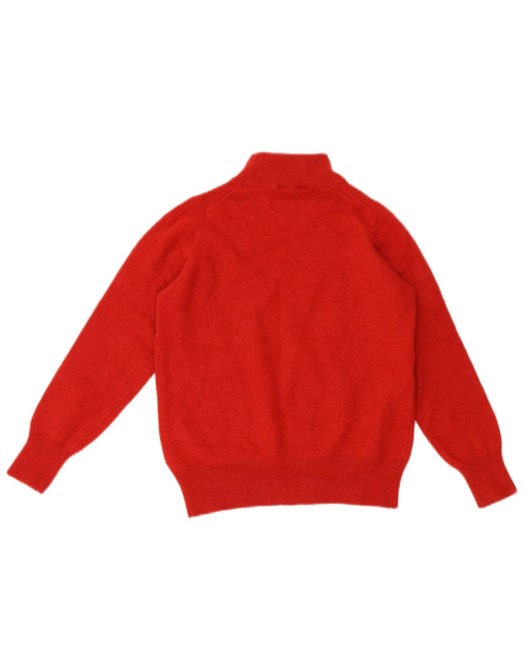 Suéter feminino Marks & Spencer com gola tartaruga e gola redonda Reino Unido 16 grande vermelho