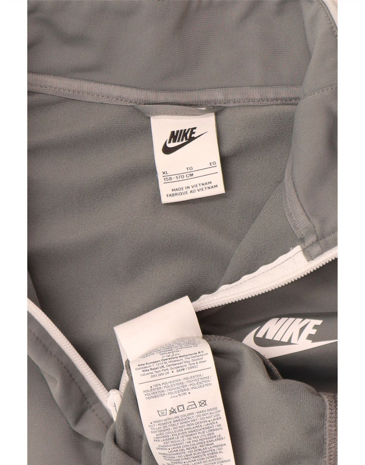 Jaqueta Nike Boys Tracksuit Top 13-14 Anos XL Cinza Poliéster