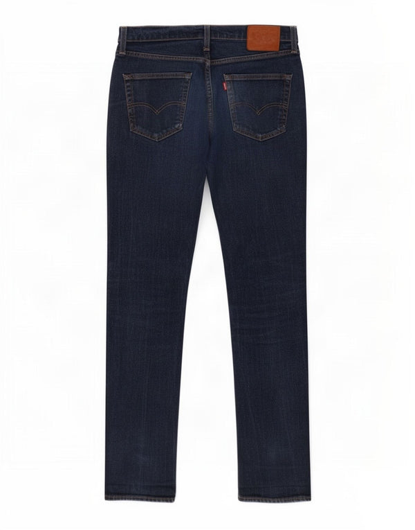 Levi's Masculino 511 Slim Jeans W34 L32 Azul Marinho Algodão