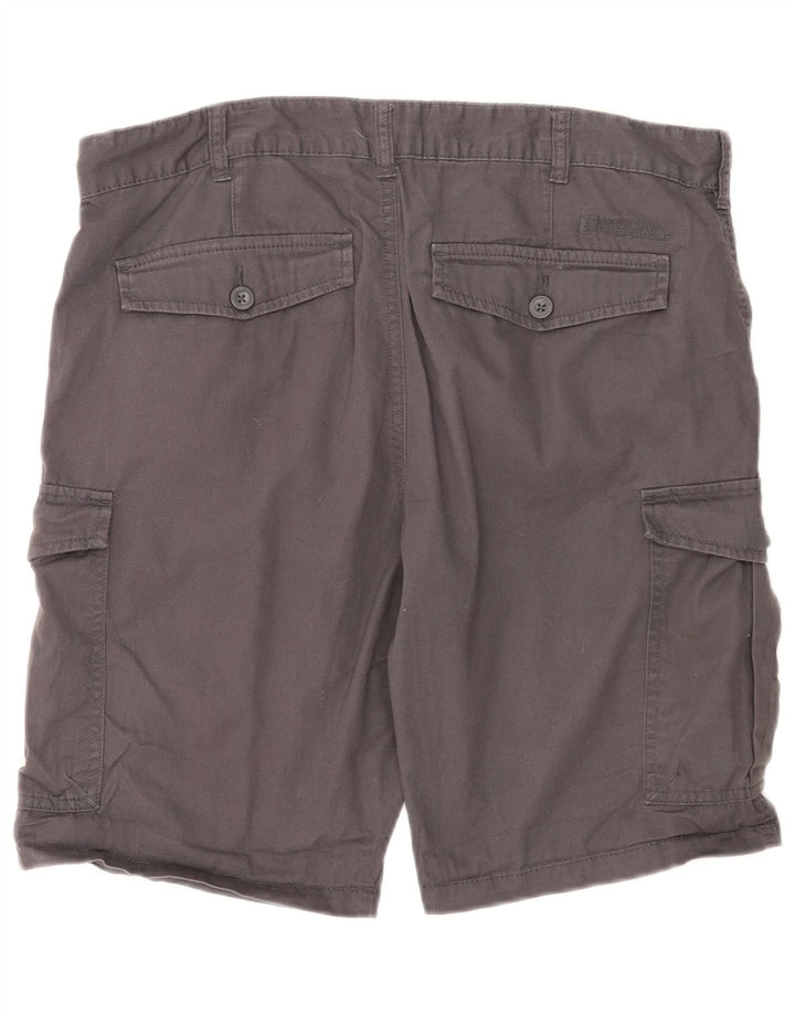 Mountain Warehouse Mens Cargo Shorts W36 Large Grey Cotton