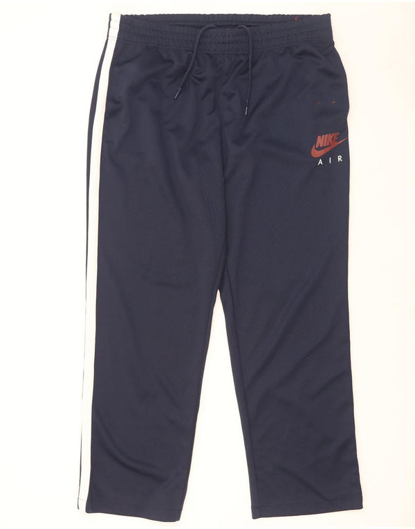 Calça de treino masculina Nike 2XL azul marinho colorblock poliéster