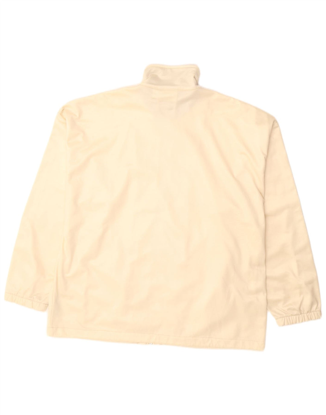 Diadora Womens Oversized Graphic Tracksuit Top Jacket UK 14 Grande Bege