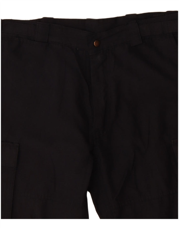 Shorts cargo masculino VINTAGE W36 grande azul marinho