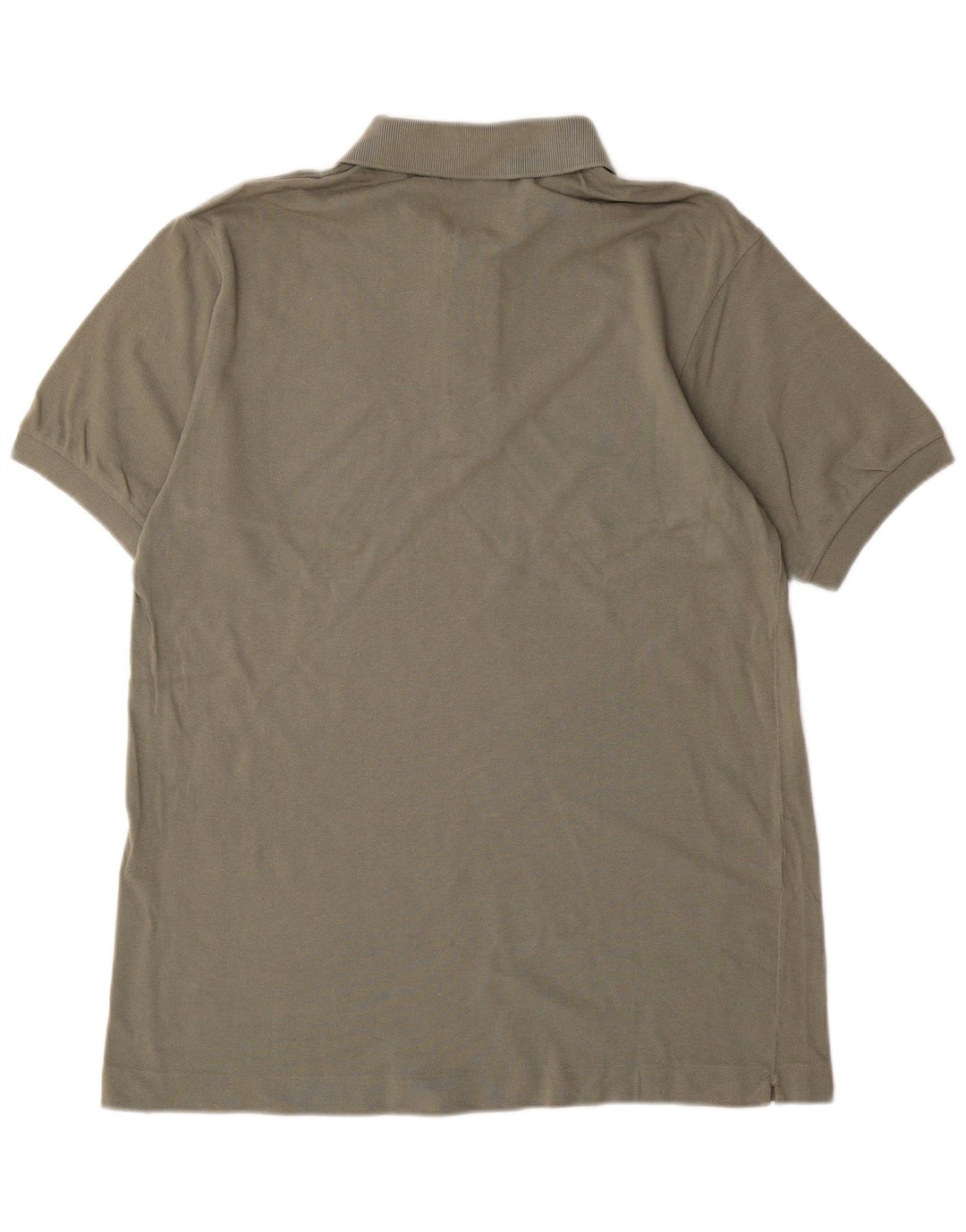 Camisa polo masculina LACOSTE tamanho 4 algodão cáqui médio