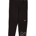 Leggings Nike Femininas Graphic Crop UK 8 Pequenas Poliéster Pretas